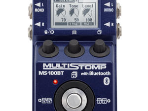ZOOM MULTI STOMP with Bluetooth MS-100BT