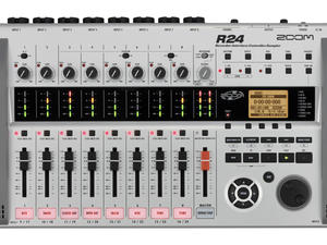 Zoom R24 Recorder : Interface : Controller : Sampler - Top View