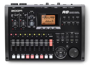 Zoom R8 Recorder : Interface : Controller : Sampler - Top View