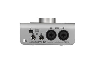 TAC-2 Thunderbolt Audio Converter: Rear View